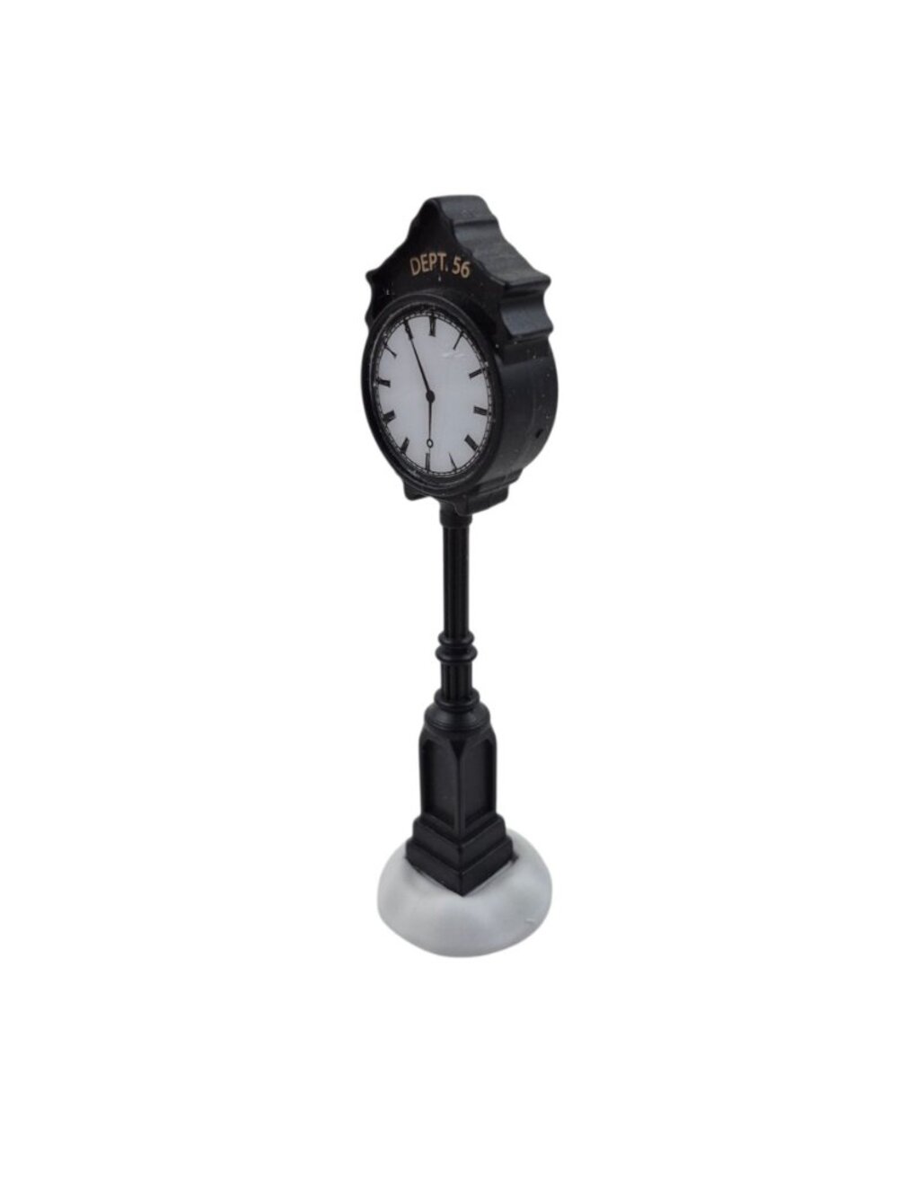 Department 56 Town Clock Village Accessory 4054645 Metal Resin Retired Boxed - Picture 4 of 10